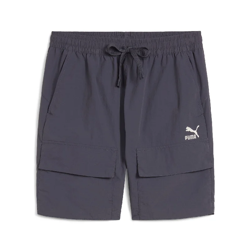 PUMA Men's CLASSICS 7" Cargo Shorts Polished Men's Silk