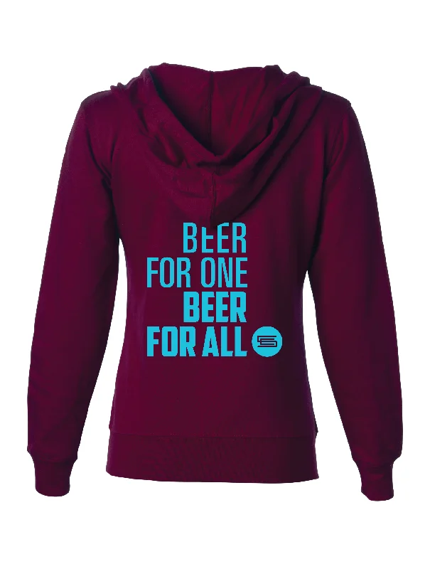 Silver City Beer For One · Zip Up Hoodie Cool Men's Skate