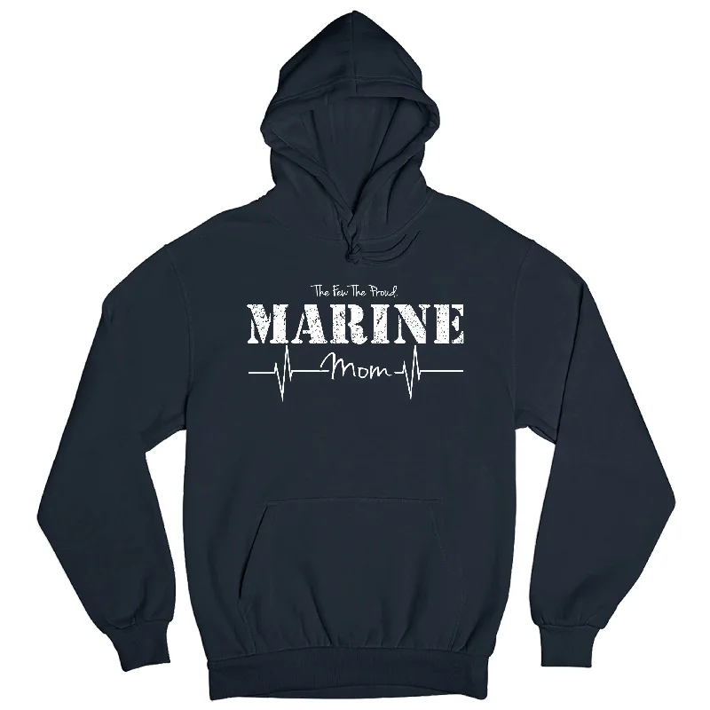 The Few The Proud Marine Mom Hoodie Youthful Men's Pop