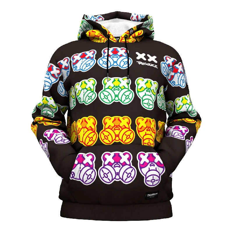 Pandemic Bear Hoodie Traditional Men's Country