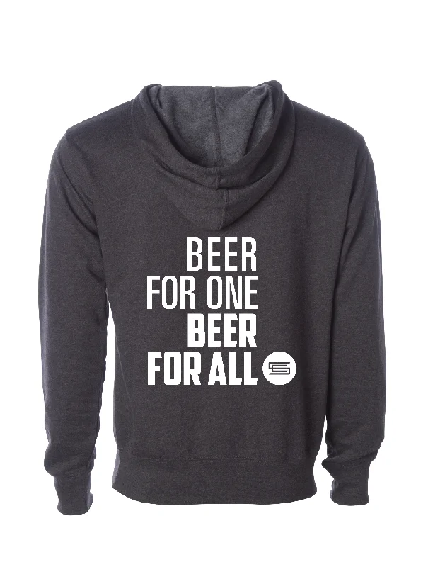 Silver City Beer For One · Pullover Hoodie Cool Men's Distressed