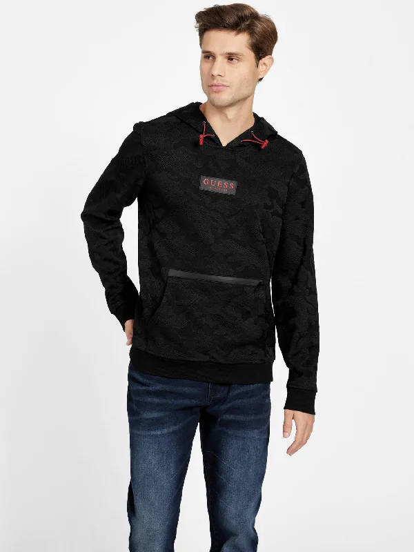 Max Jacquard Hoodie Confident Men's High