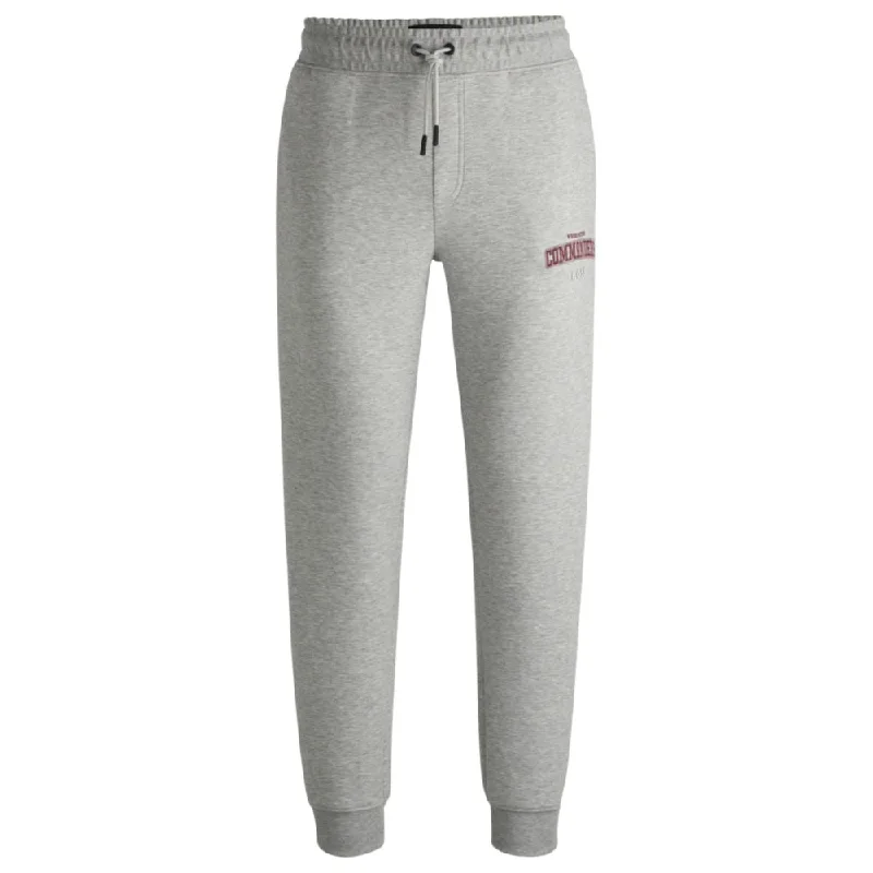 BOSS x NFL signature-tape tracksuit bottoms with special branding Classic Men's Pin