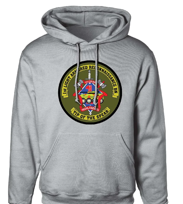 1st LAR Battalion Hoodie Youthful Men's Anime