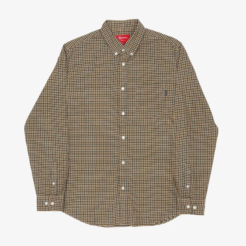 BD Check Shirt Trendy Men's Oversized