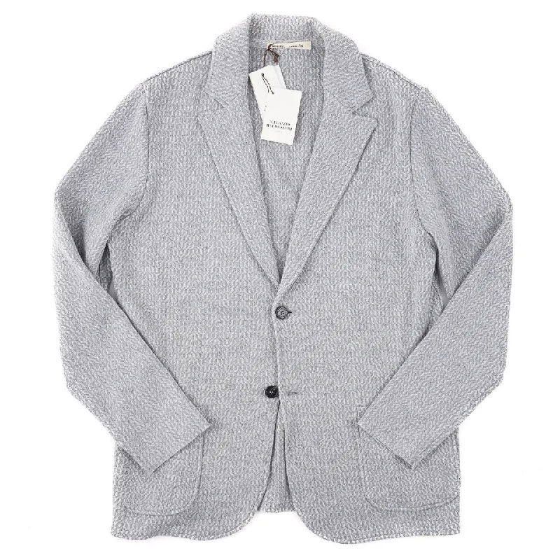 Maurizio Baldassari Knit Cardigan Sweater-Blazer Youthful Men's Pop