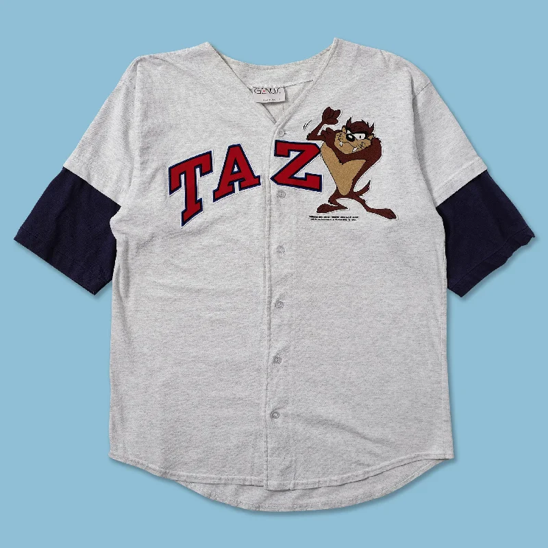 1992 Tasmanian Devil Baseball Jersey Medium Refined Men's Velvet