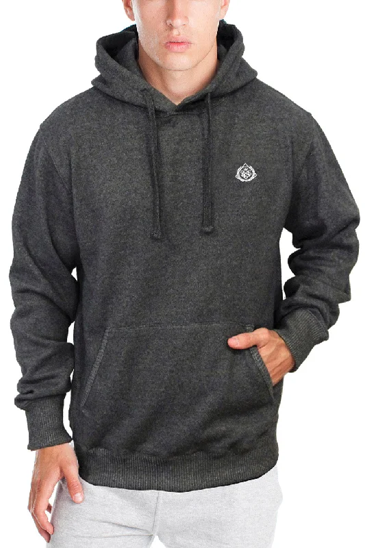 Basics - Hoodie Nantucket Charcoal (Unisex) Elegant Men's Formal 