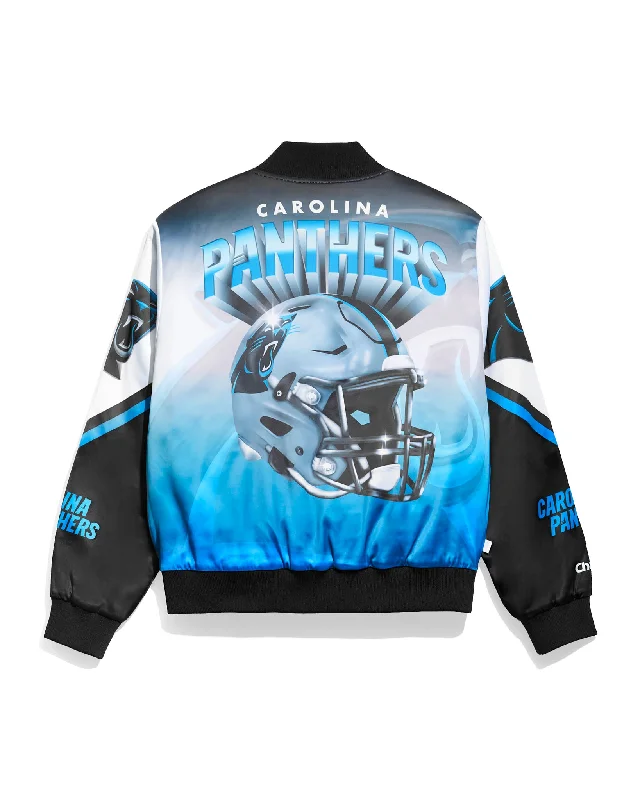 Carolina Panthers Helmet Fanimation Jacket Earthy Men's Hemp