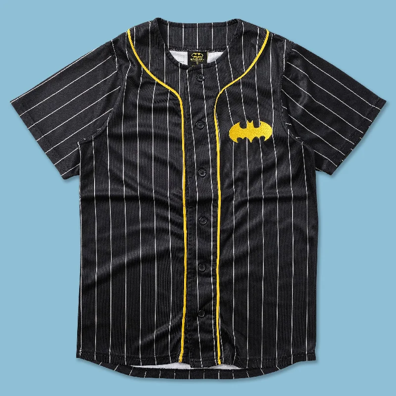 Batman Baseball Jersey XSmall Refined Men's Velvet