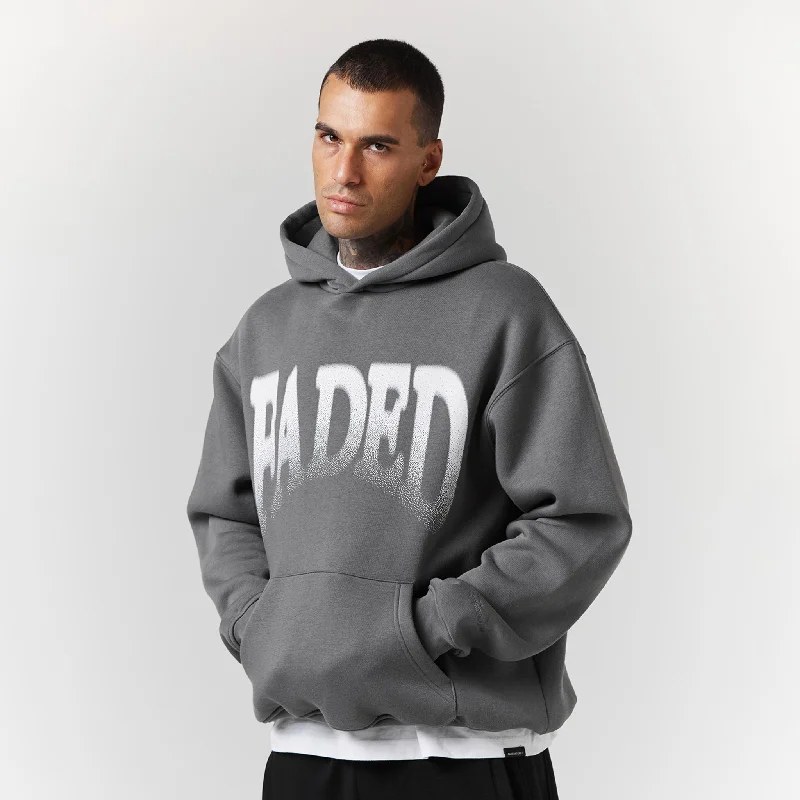 College Hoodie | Mid Grey Practical Men's Multi