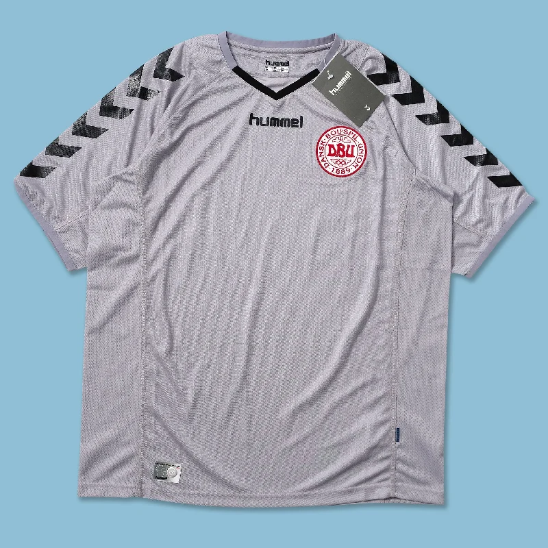 2003 Hummel Denmark Jersey XLarge Sporty Men's Athleisure 