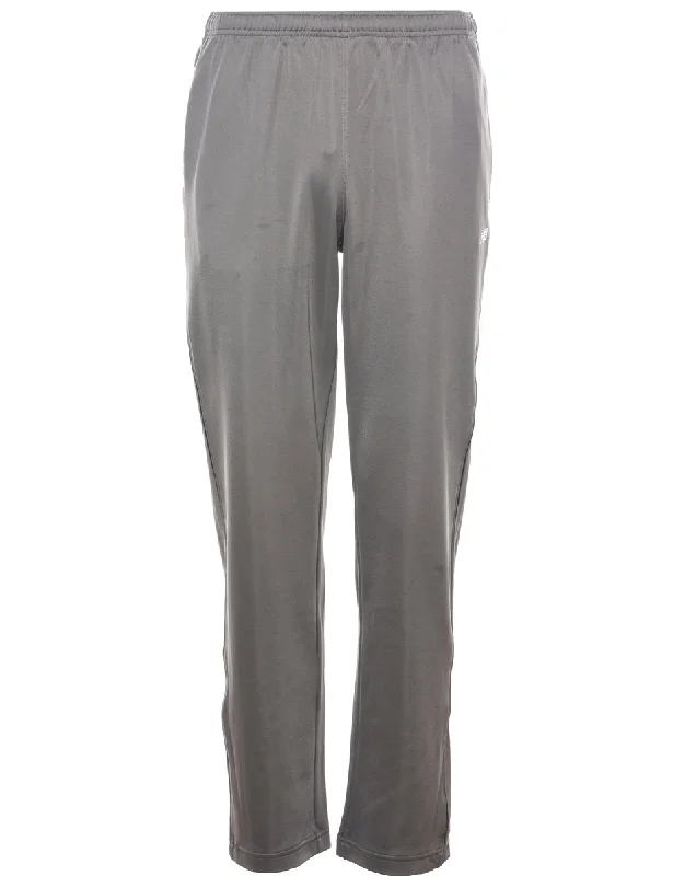 New Balance Light Grey Track Pants - W30 L31 Modern Men's 