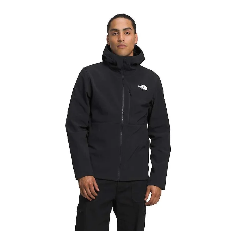 The North Face Apex Bionic Men's Black Full Zip Hooded Jacket Size Small SGN137 Casual Men's Loose