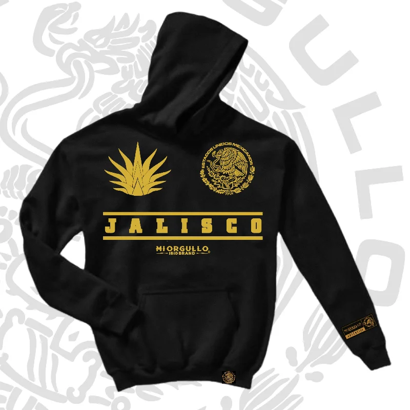 MEN’S BLACK GOLD RUSH JALISCO HOODIE Traditional Men's Wool