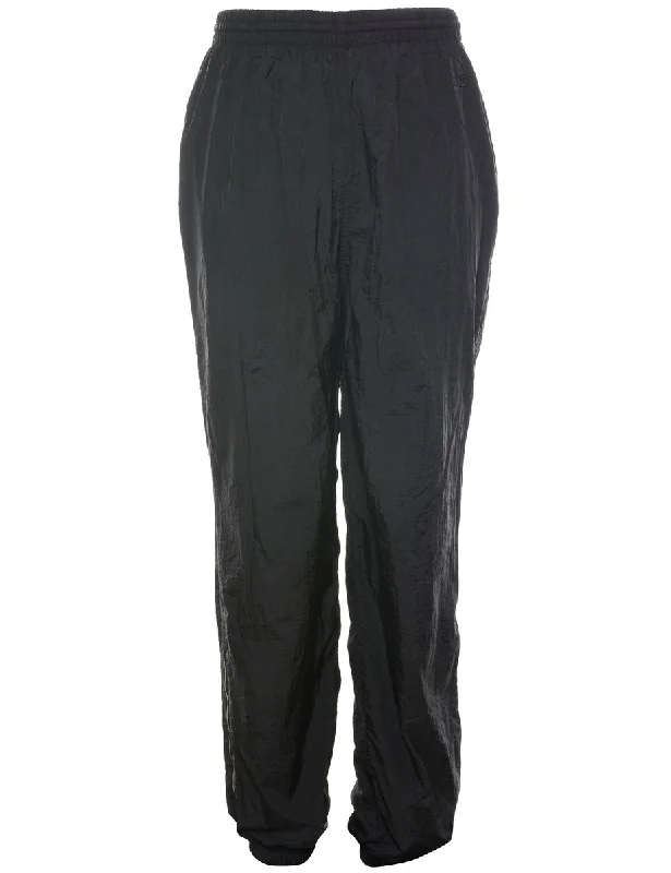 Champion Black Track Pants - W28 L31 Sharp Men's Italian