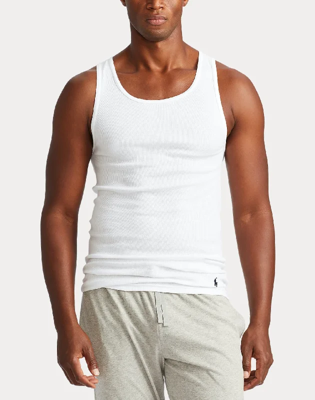 Polo Ralph Lauren 3-Tank Classic Fit Ribbed Tank Tops Bold Men's Animal