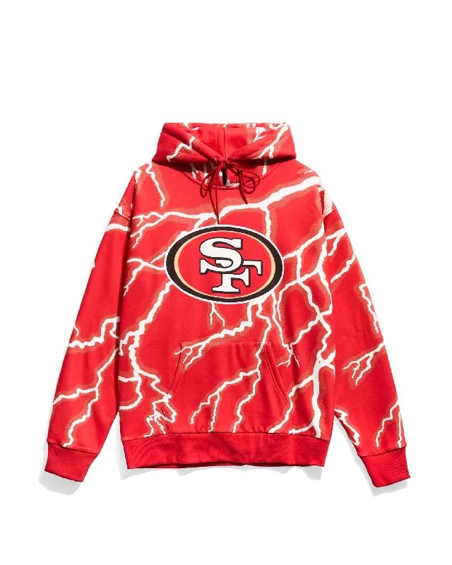 San Francisco 49ers Lightning Hoodie Hip Men's Urban