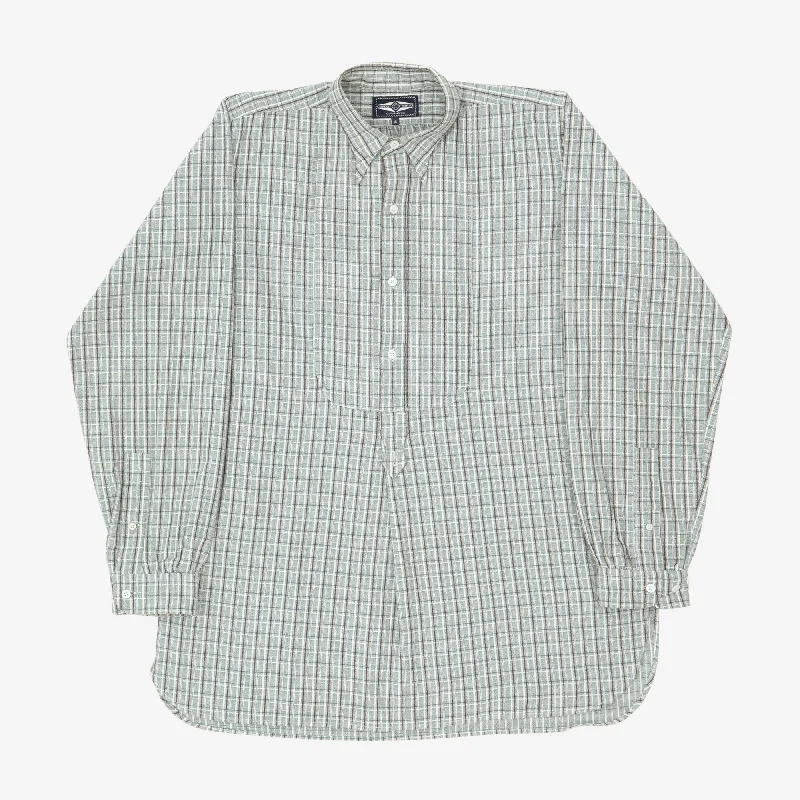 Plaid PO Shirt Trendy Men's Bucket