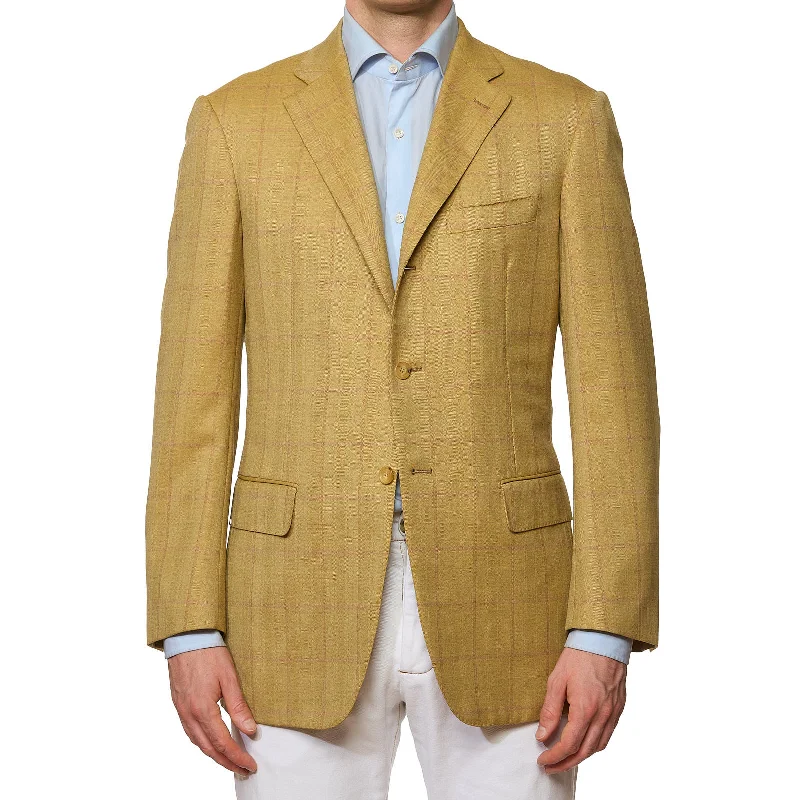 VANNUCCI Milano Beige Zegna Virgin Wool Jacket EU 50 NEW US 40 Casual Men's Japanese 