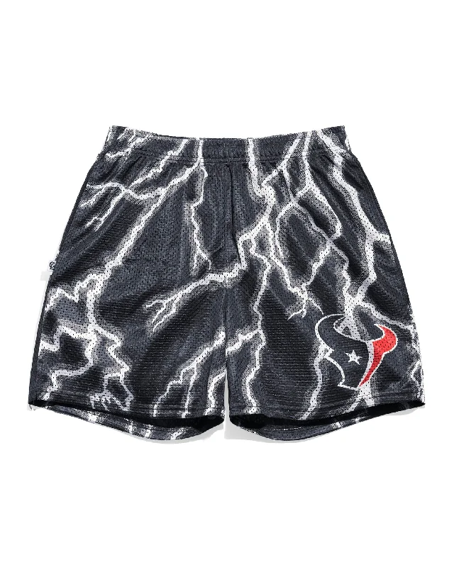 Houston Texans Lightning Retro Shorts Sophisticated Men's French