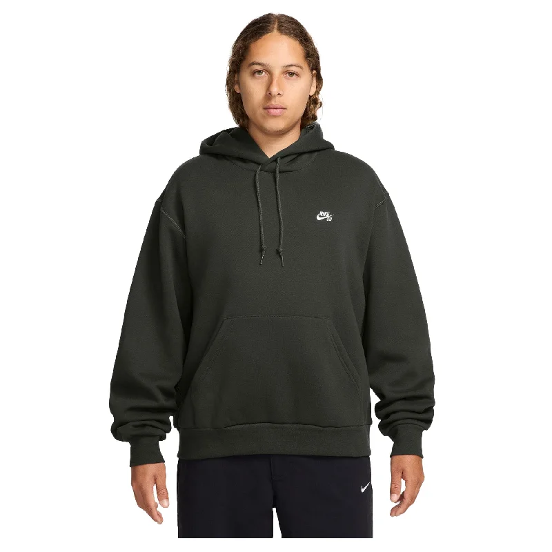 Nike SB Essential Hooded Sweatshirt Sequoia/White Sporty Men's Tennis