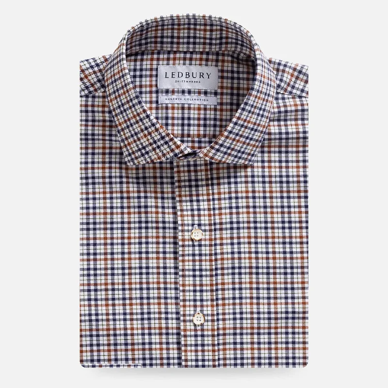 The Sienna Journey Flex Performance Check Custom Shirt Artistic Men's Hand