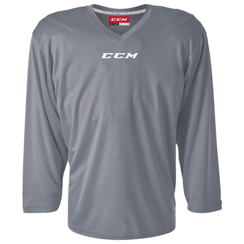 CCM 5000 Grey Practice Jersey Unique Men's Patch