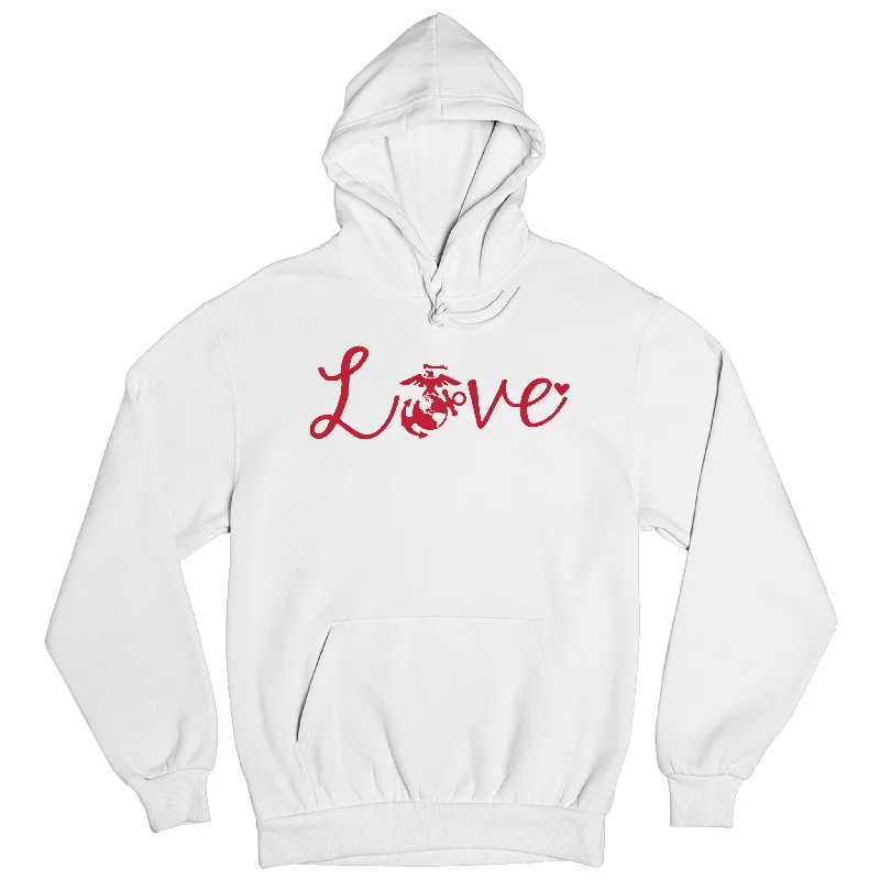 Red Love EGA Hoodie Organic