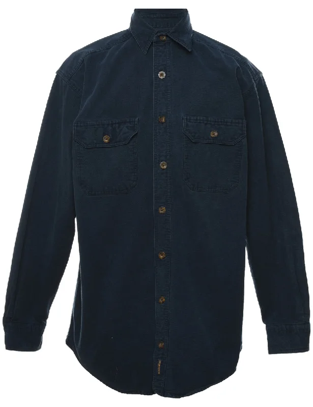 Woolrich Shirt - L Polished Men's Silk