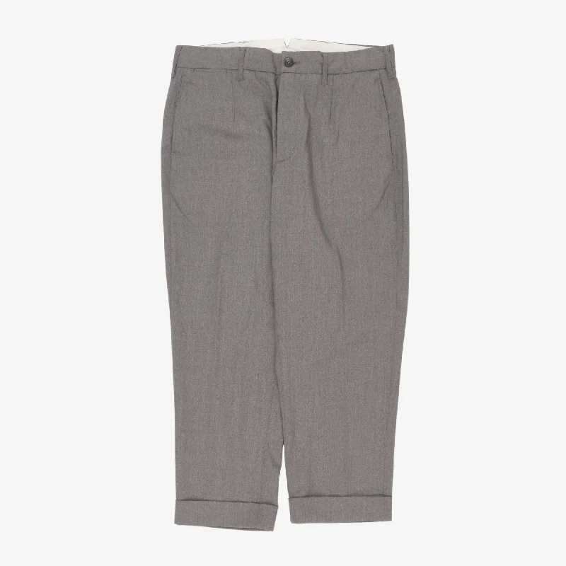 Wool Andover Trousers (34W x 27L) Modern Men's 