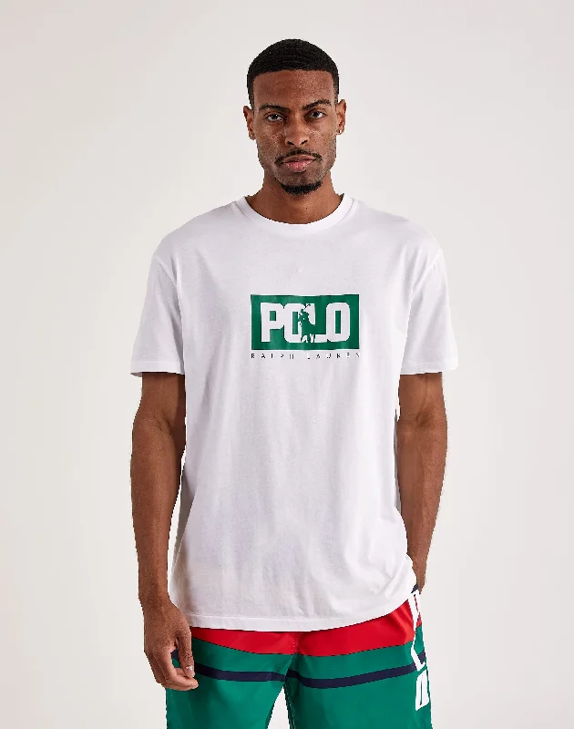 Polo Ralph Lauren Classic Fit Logo Jersey Tee Elegant Men's Cashmere