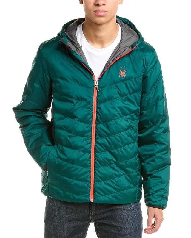 Spyder Peak Synthetic Down Jacket Trendy Men's Bucket