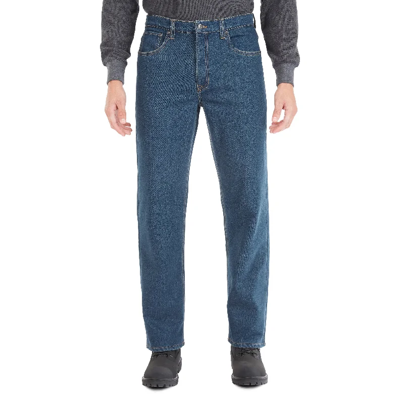 FLEECE-LINED SMITH'S-STRETCH 5-POCKET JEAN Modern Men's Tech