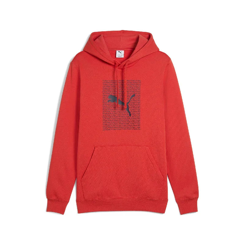 PUMA Men's Essentials Logo Lab Hoodie Men Beach