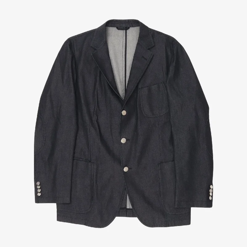 SHI Denim Blazer Classic Men's Pin