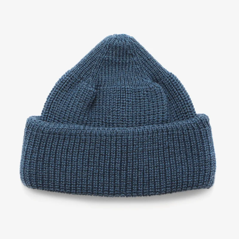 Merino Service Watchcap - Indigo Unique Men's Upcycled