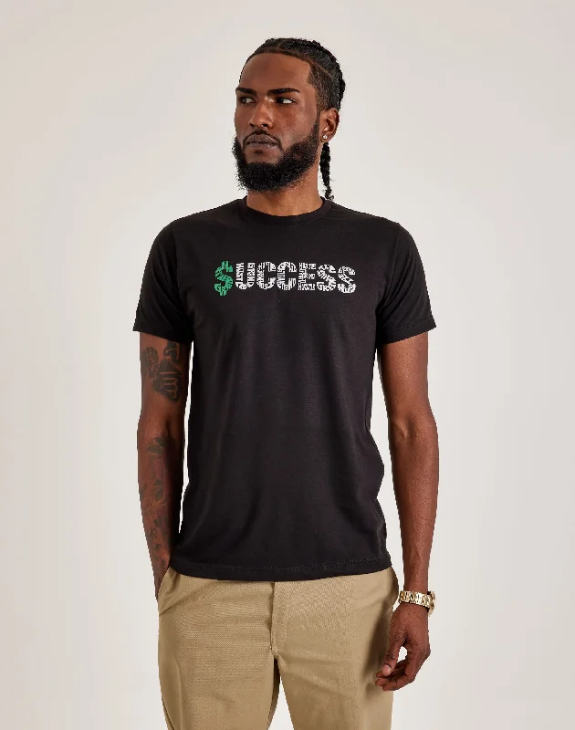 LA Pop Art Word Art Success Tee Dynamic Men's Moto