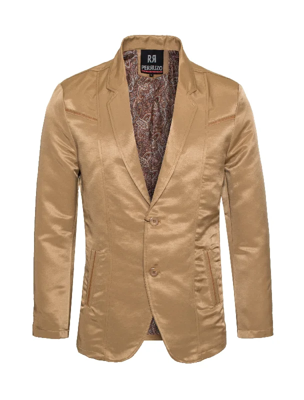 Sports Blazer in Khaki 9005 Monochromatic All