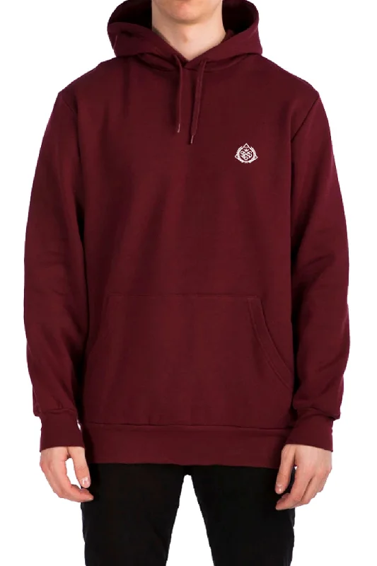 Basics - Hoodie Burgundy (Unisex) Modern Men's Tech