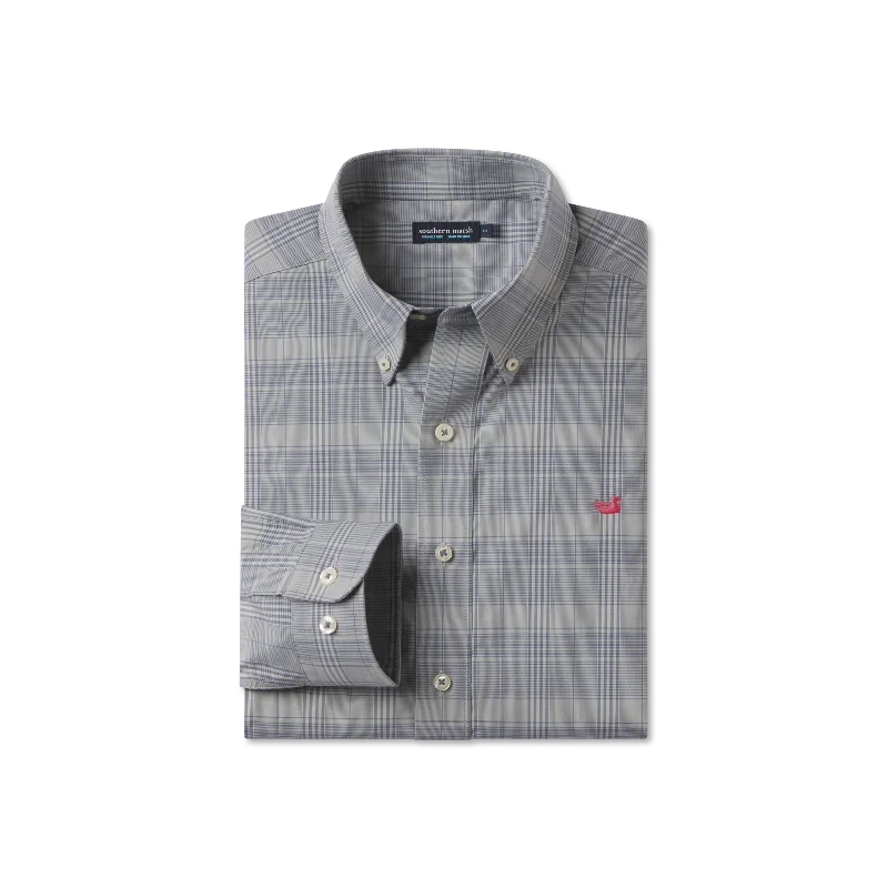 Morgan Check Dress Shirt Stylish Men's Tropical 