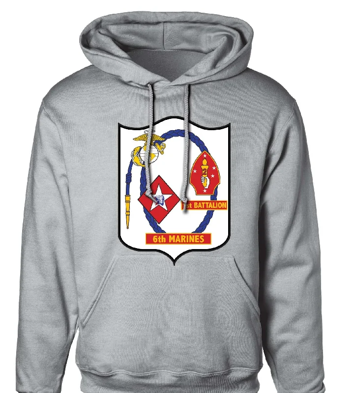 1st Battalion 6th Marines Hoodie Tailored