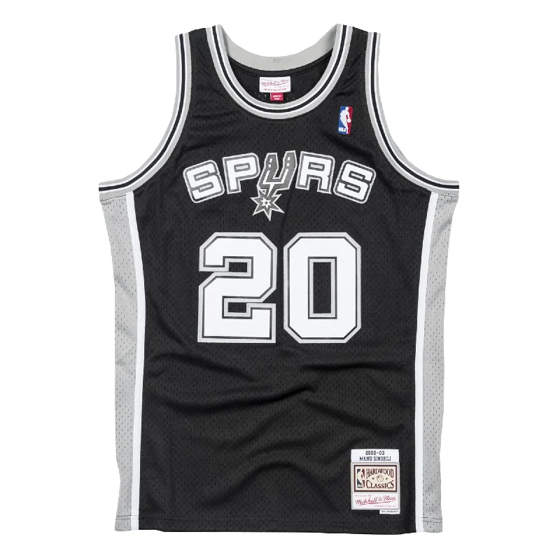 NBA SWINGMAN JERSEY SPURS MANU GINOBLI Earthy Men's Hemp