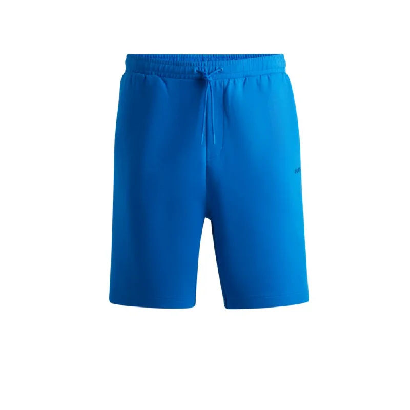 Stretch-cotton regular-fit shorts with sandwich logo Laid