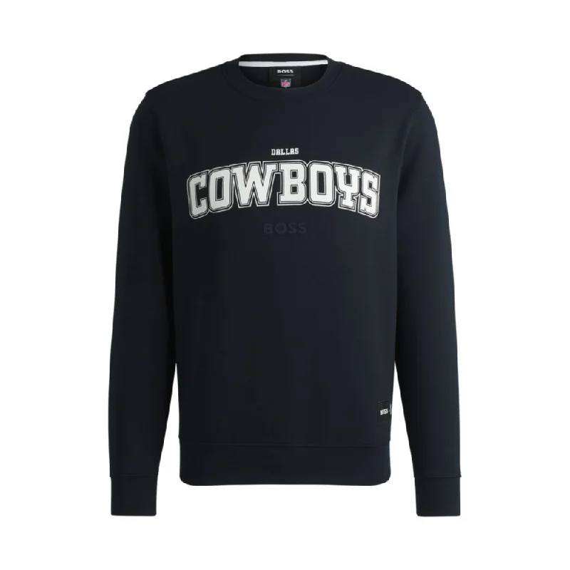 BOSS x NFL regular-fit sweatshirt with special branding Earthy Men's Sustainable 