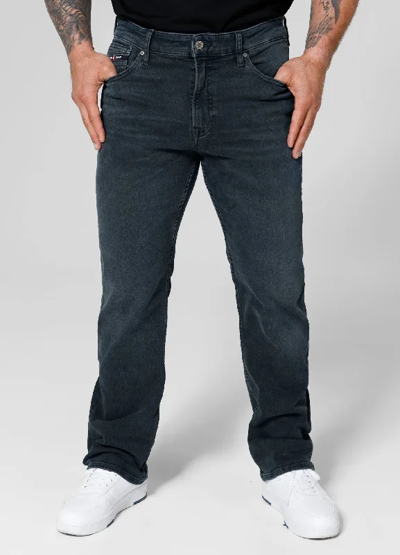 HIGHLANDER Long Dark Wash Jeans Sporty Men's Tennis