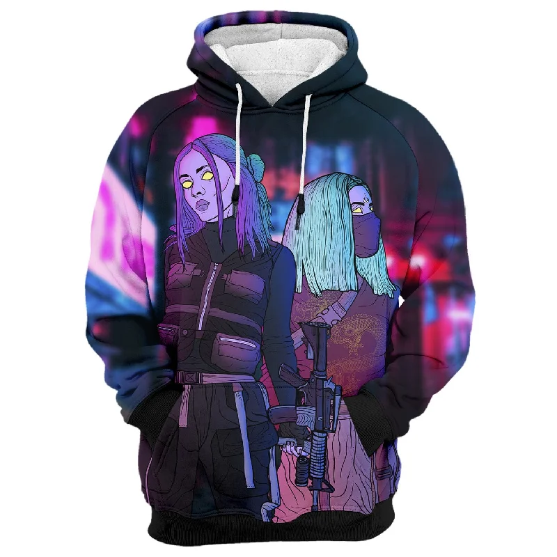 Cyber Punk Hoodie Earthy Men's Sustainable 