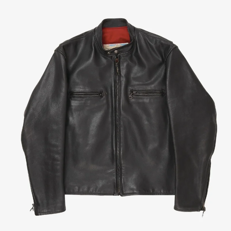 Horsehide Café Racer Jacket Adventure