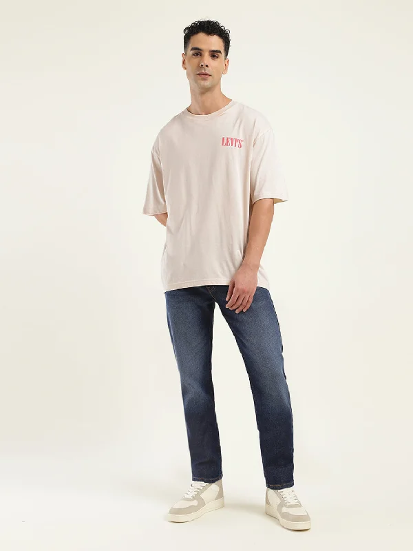 Men's Solid Loose Fit T-Shirt Earthy Men's Sustainable 