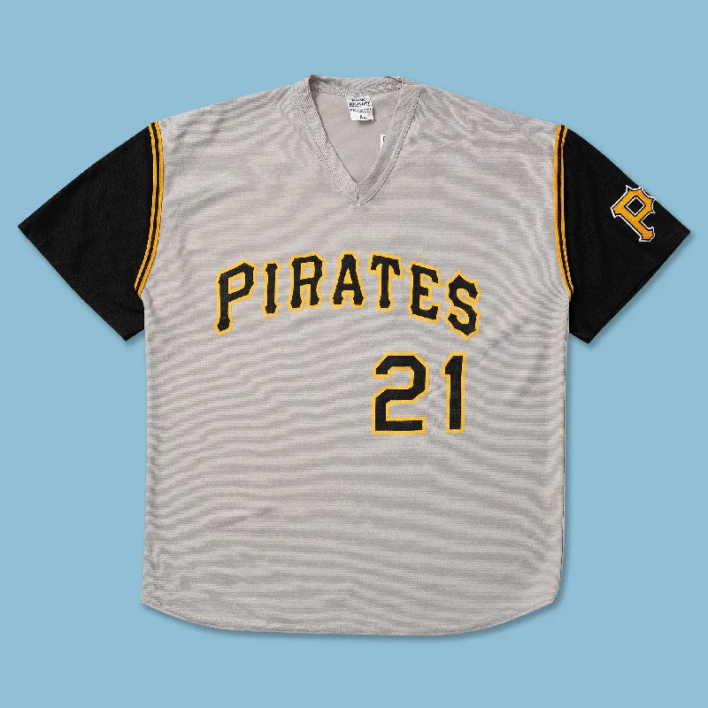 Vintage Pittburgh Pirates Jersey Large Trendy Men's Bucket